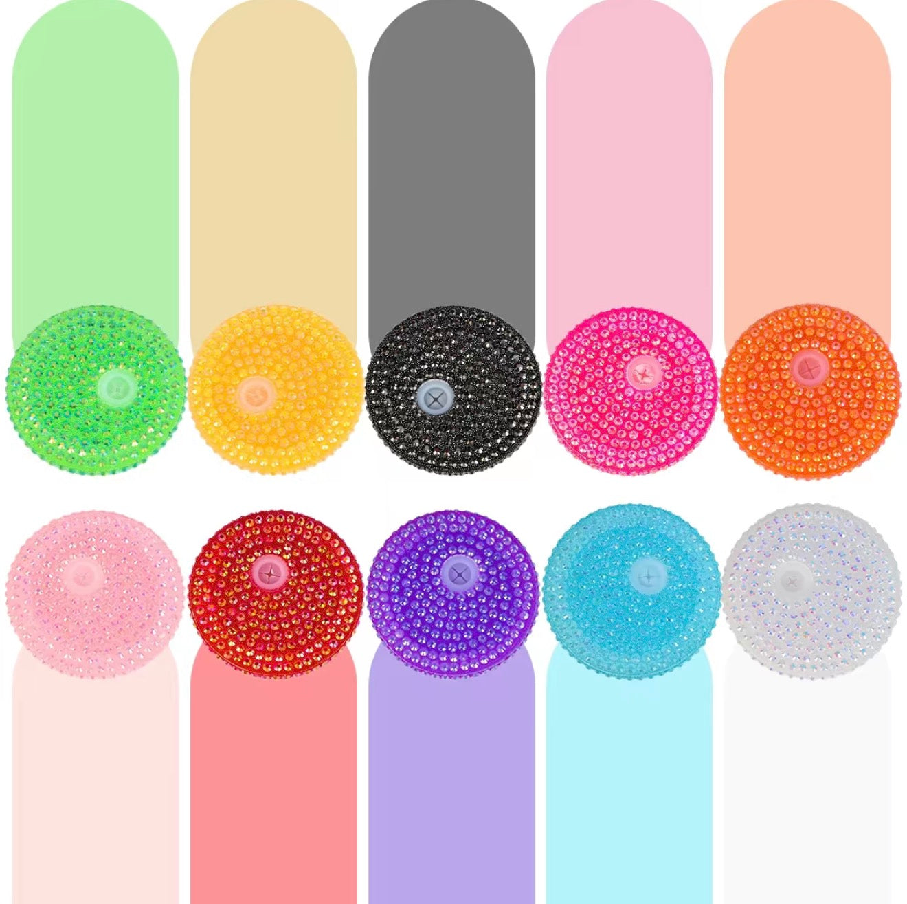 16/20oz. Rhinestone Lids